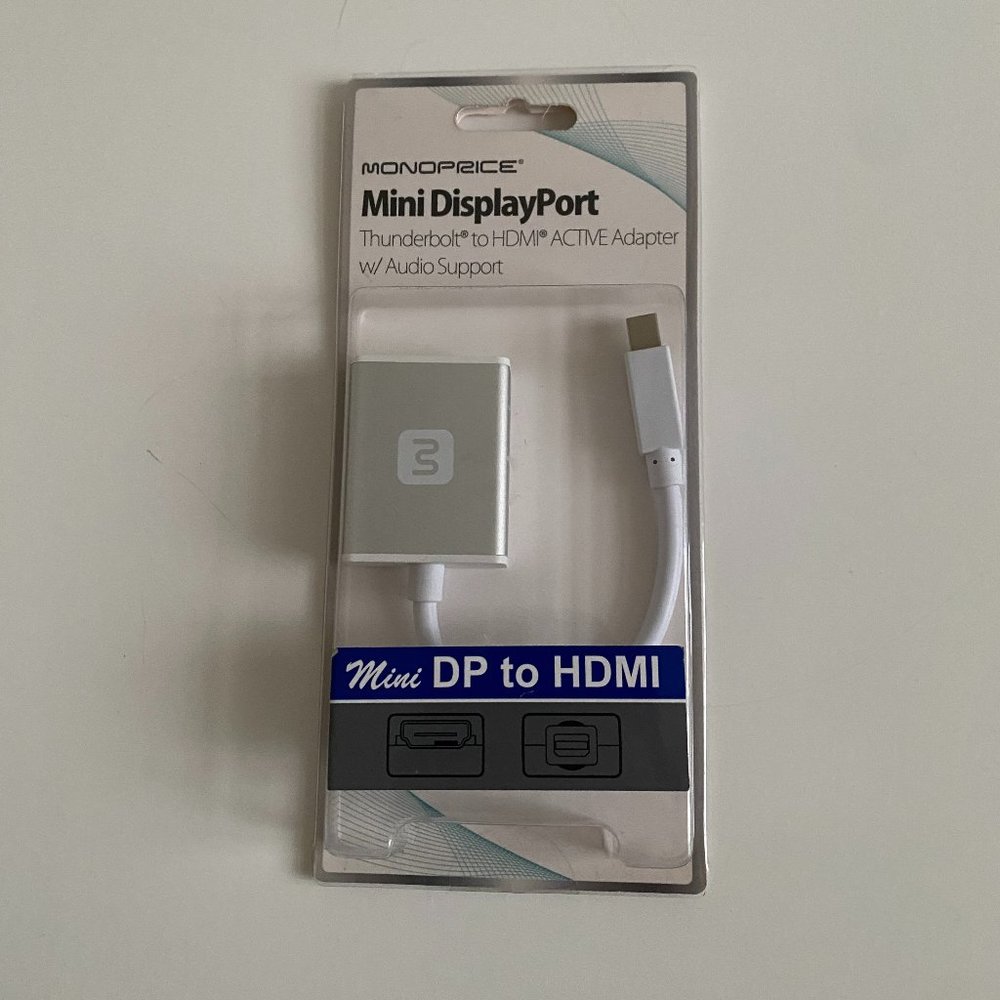 NWB Monoprice 9426 Mini DisplayPort Thunderbolt to HDMI Cable with Audio Support